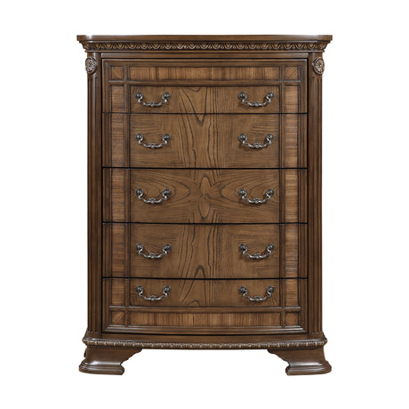 Everleigh Brown Chest from Homelegance - Luna Furniture