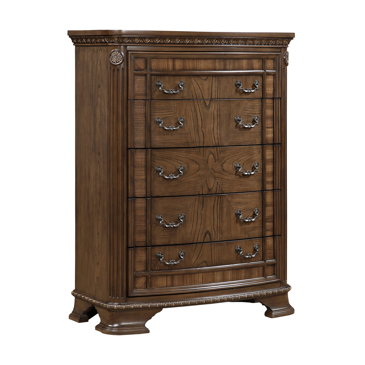 Everleigh Brown Chest from Homelegance - Luna Furniture