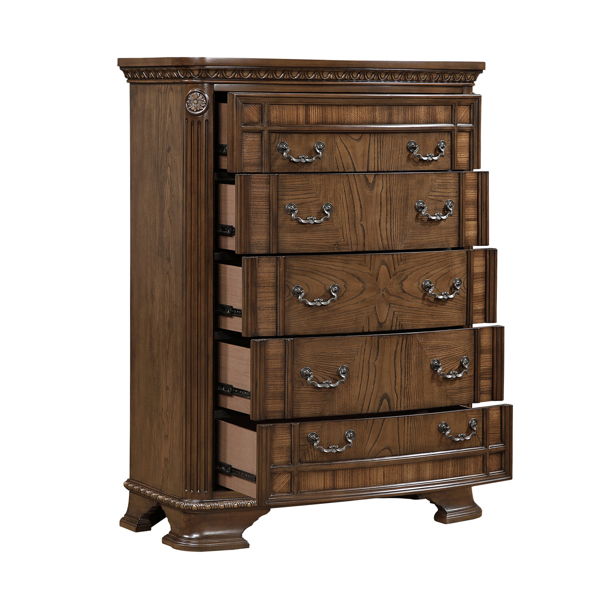 Everleigh Brown Chest from Homelegance - Luna Furniture