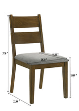 Everly Brown Dining Chair, Set of 2 from Crown Mark - Luna Furniture