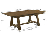 Everly Brown Dining Table from Crown Mark - Luna Furniture