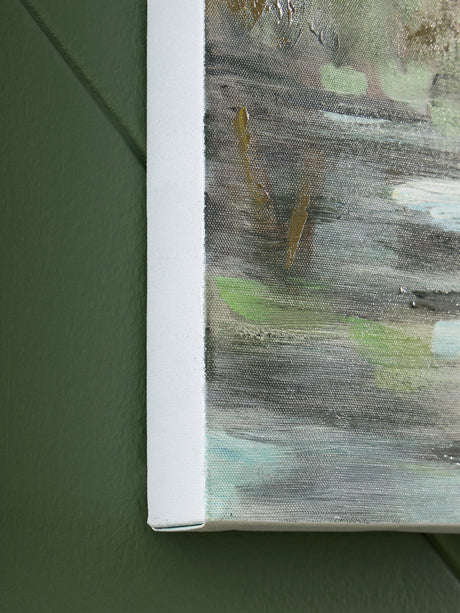 Evermaddick Green/Gray/White Wall Art from Ashley - Luna Furniture