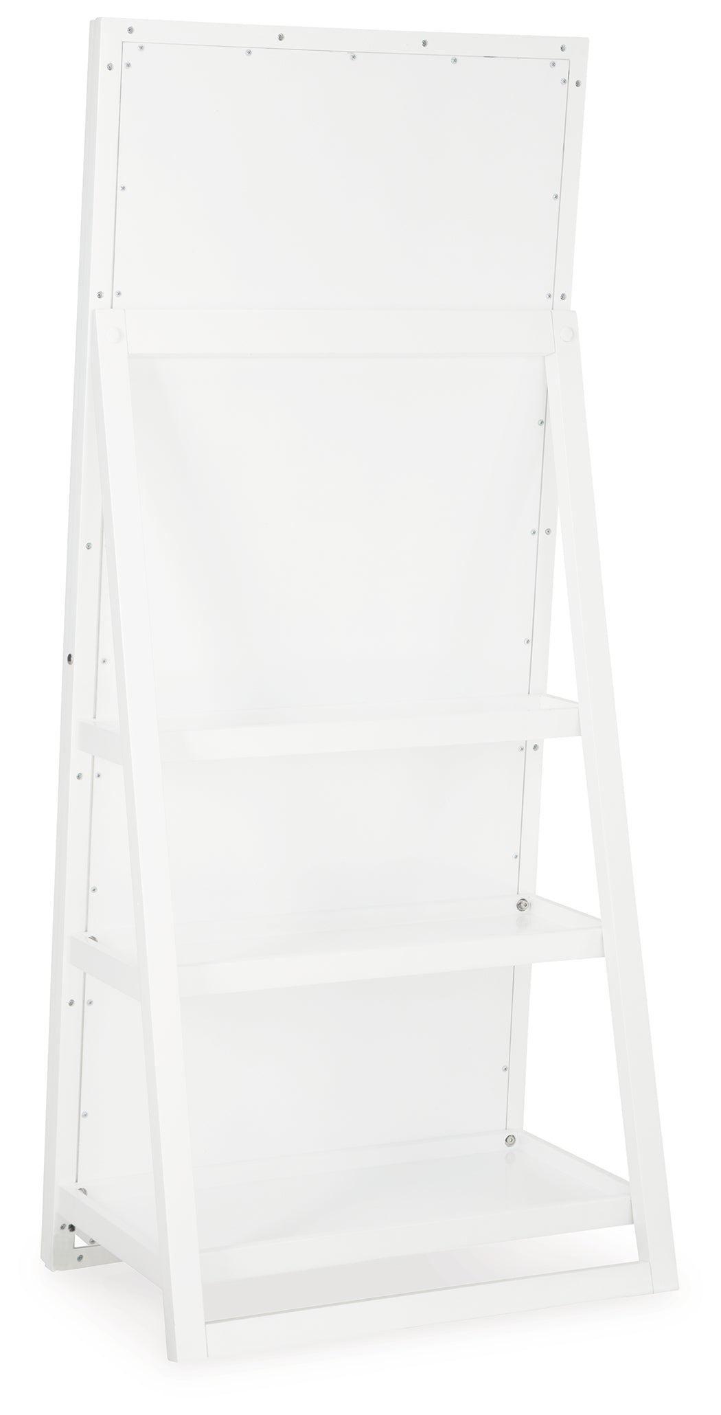 Evesen White Floor Standing Mirror/Storage (Mirror Only) from Ashley - Luna Furniture