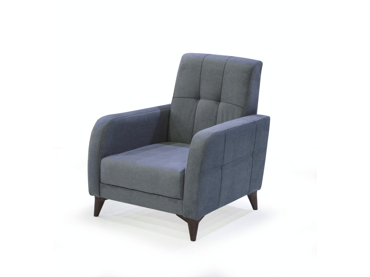 Eylul Light Gray Chair from Furnia - Luna Furniture