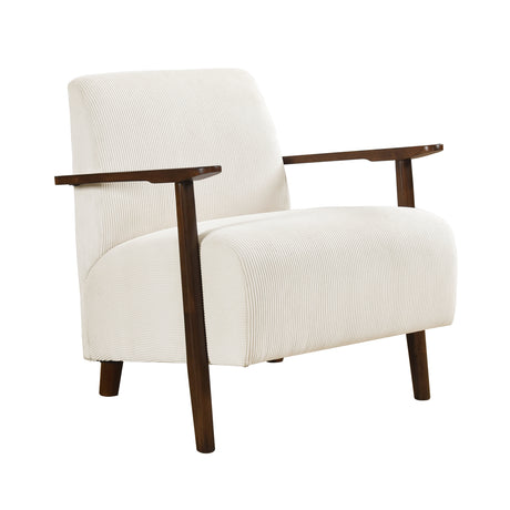 Ezra Beige Accent Chair from Homelegance - Luna Furniture