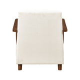 Ezra Beige Accent Chair from Homelegance - Luna Furniture