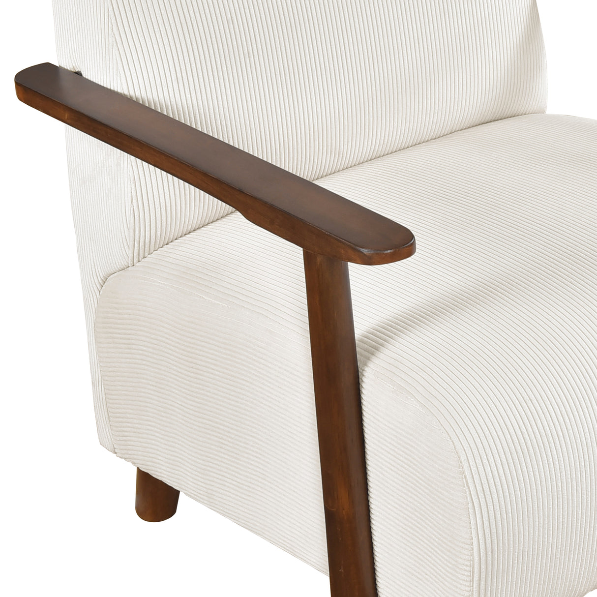 Ezra Beige Accent Chair from Homelegance - Luna Furniture