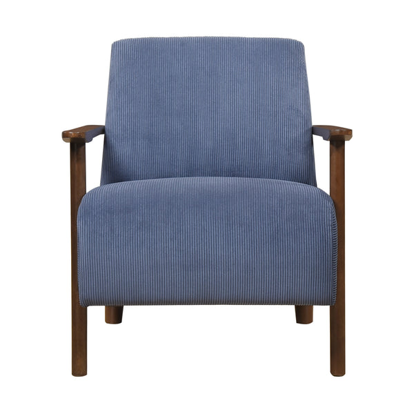 Ezra Blue Accent Chair