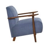 Ezra Blue Accent Chair from Homelegance - Luna Furniture