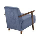 Ezra Blue Accent Chair from Homelegance - Luna Furniture