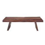 Austin Loft 58" Coffee Table in Natural Sheesham from Home Trends & Design - Luna Furniture