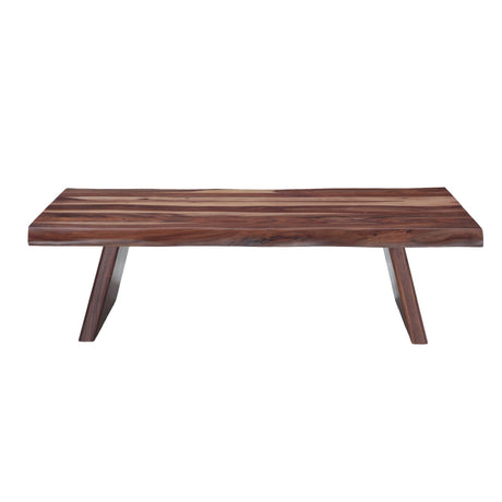 Austin Loft 58" Coffee Table in Natural Sheesham from Home Trends & Design - Luna Furniture