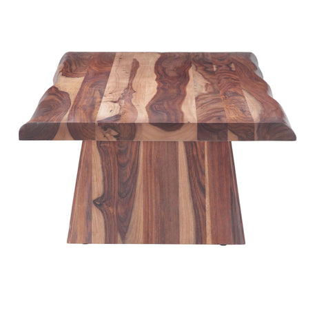Austin Loft 58" Coffee Table in Natural Sheesham from Home Trends & Design - Luna Furniture
