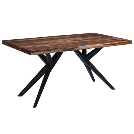 Austin Loft 72" Dining Table in Natural Sheesham from Home Trends & Design - Luna Furniture