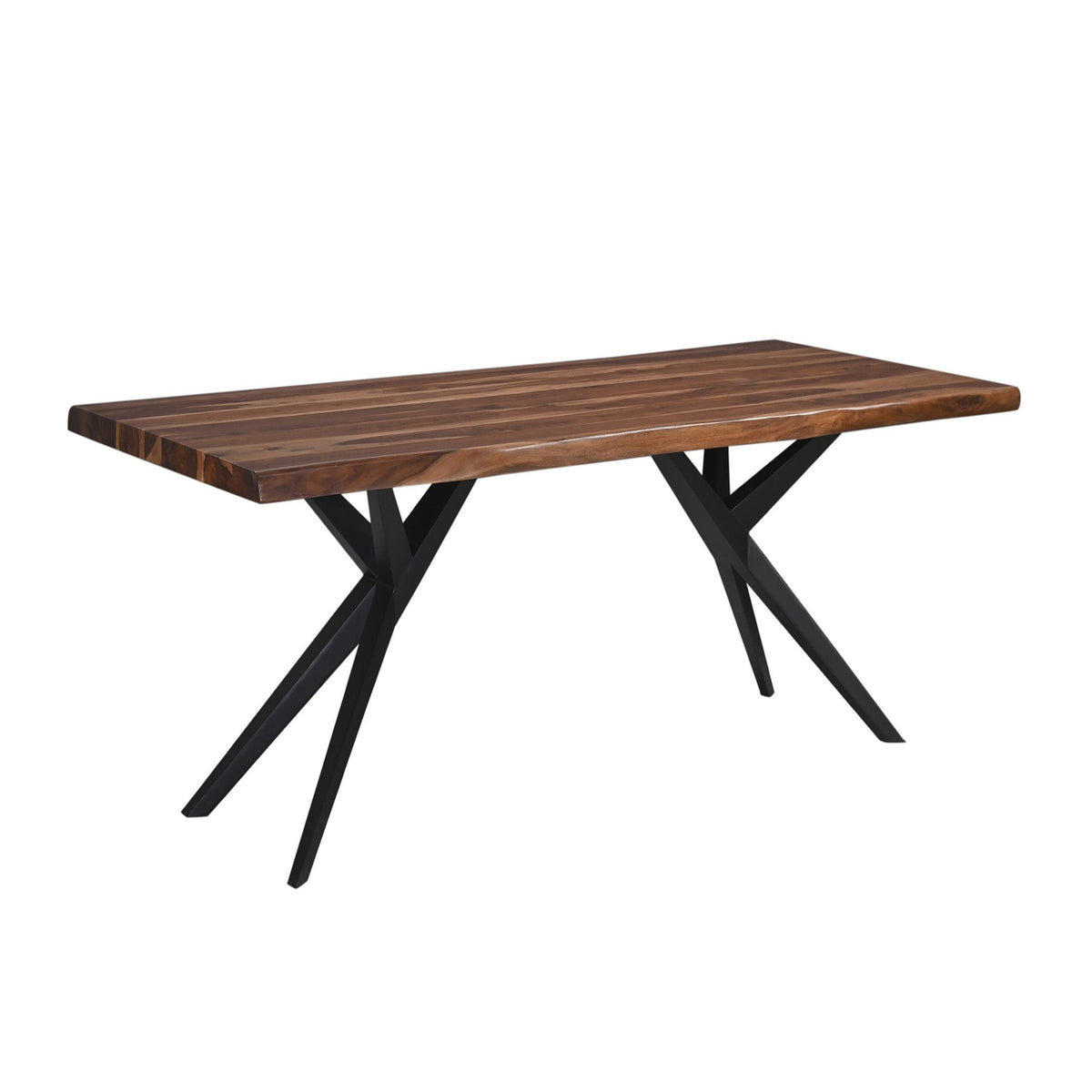 Austin Loft 80" Dining Table in Natural Sheesham from Home Trends & Design - Luna Furniture