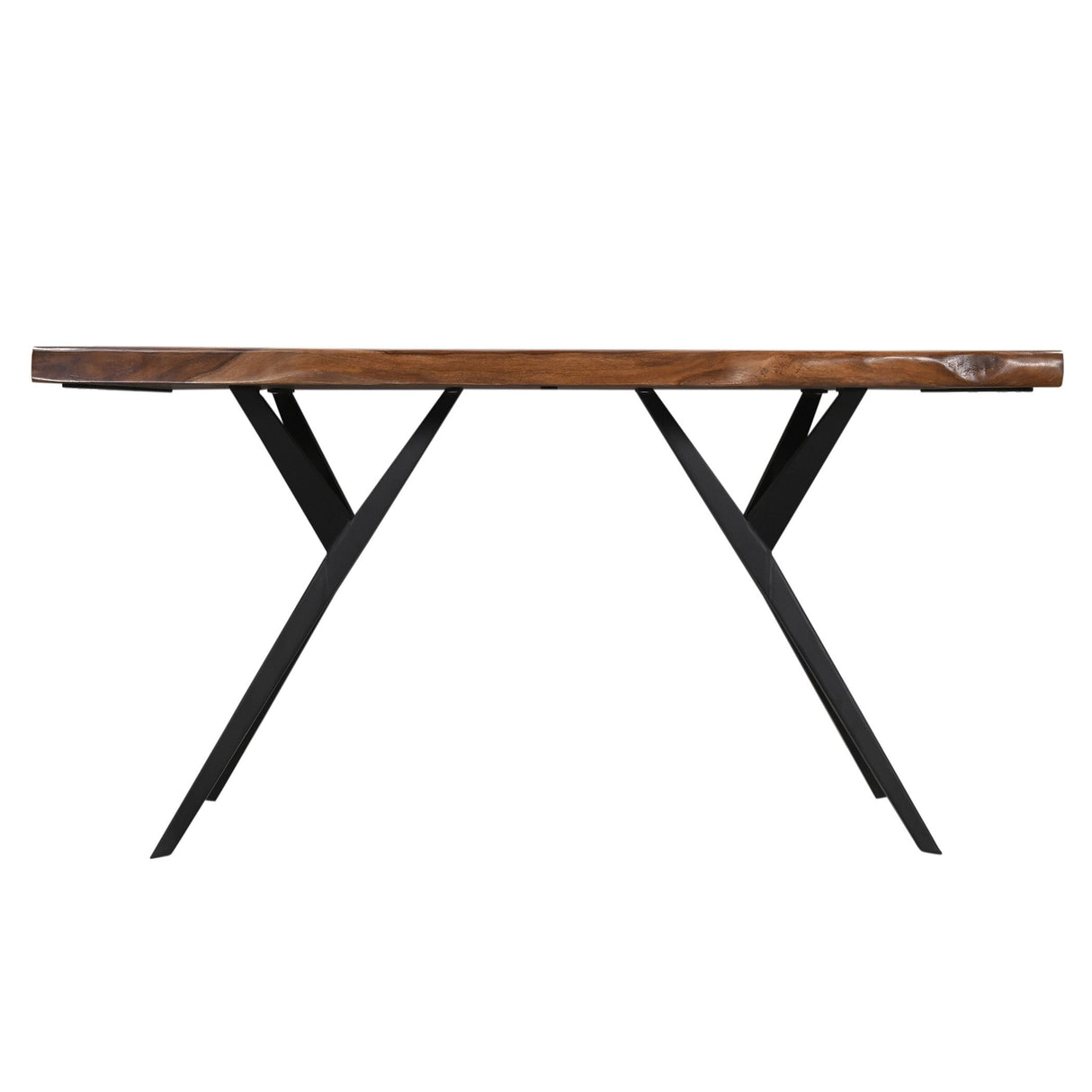 Austin Loft 94" Dining Table in Natural Sheesham from Home Trends & Design - Luna Furniture