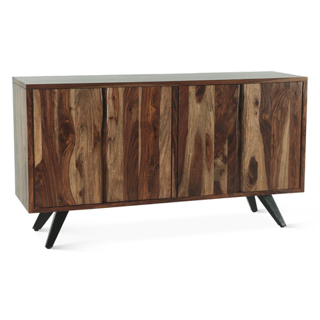 Austin Loft 62" Sideboard in Natural Sheesham from Home Trends & Design - Luna Furniture
