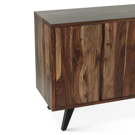 Austin Loft 62" Sideboard in Natural Sheesham from Home Trends & Design - Luna Furniture