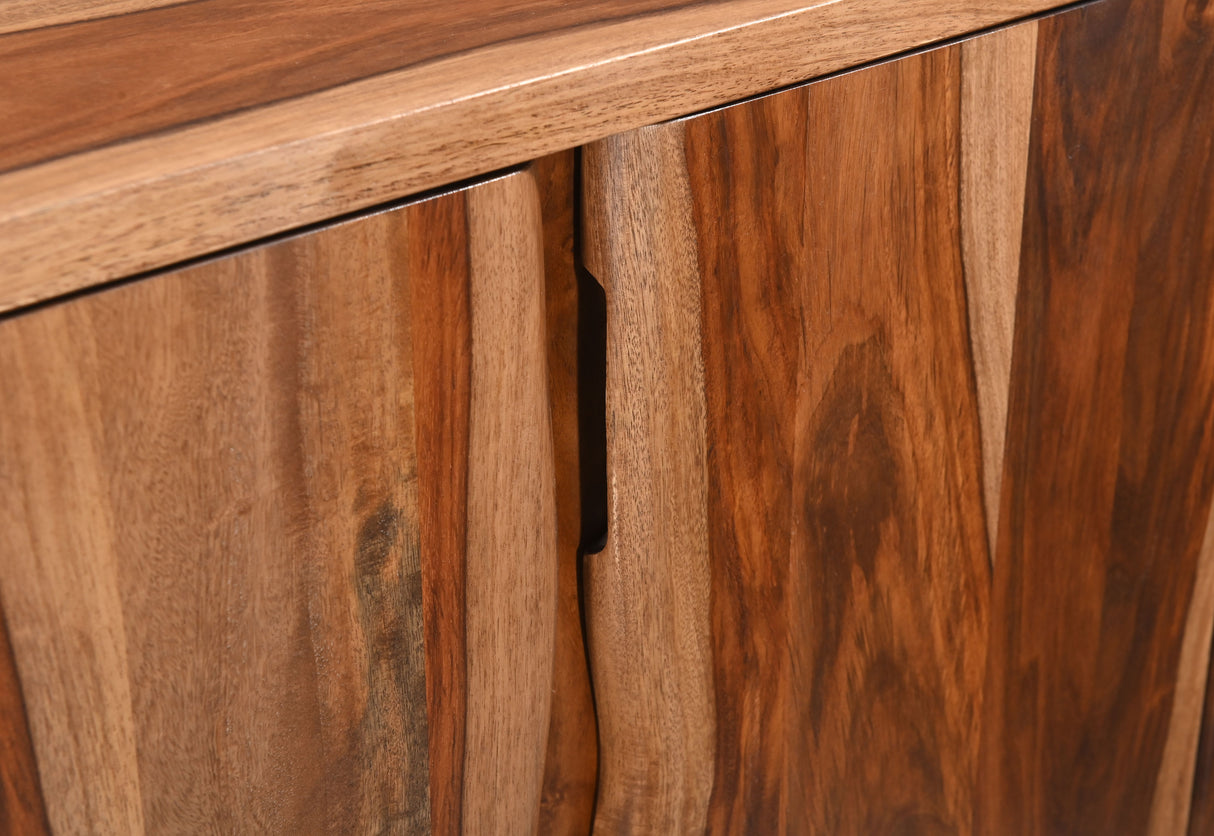 Austin Loft 62" Sideboard in Natural Sheesham from Home Trends & Design - Luna Furniture