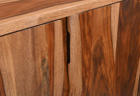 Austin Loft 62" Sideboard in Natural Sheesham from Home Trends & Design - Luna Furniture
