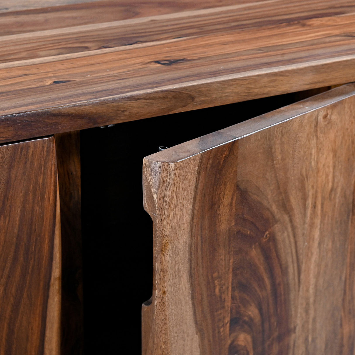 Austin Loft 90" Sideboard in Natural Sheesham from Home Trends & Design - Luna Furniture