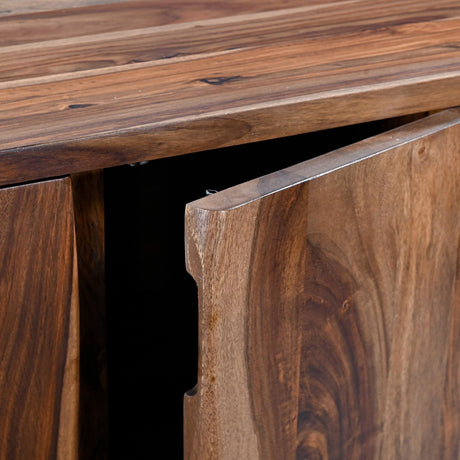 Austin Loft 90" Sideboard in Natural Sheesham from Home Trends & Design - Luna Furniture