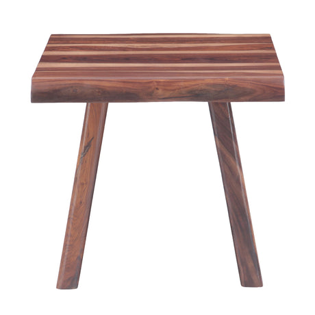 Austin Loft 24" Side Table in Natural Sheesham-Top from Home Trends & Design - Luna Furniture