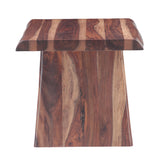 Austin Loft 24" Side Table in Natural Sheesham-Top from Home Trends & Design - Luna Furniture