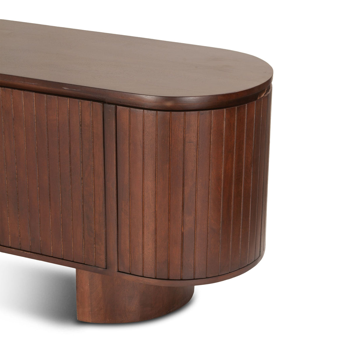 Athena 79" Media Cabinet in Aged Mahogany from Home Trends & Design - Luna Furniture