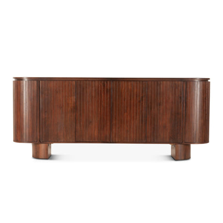 Athena Sideboard in Aged Mahogany from Home Trends & Design - Luna Furniture