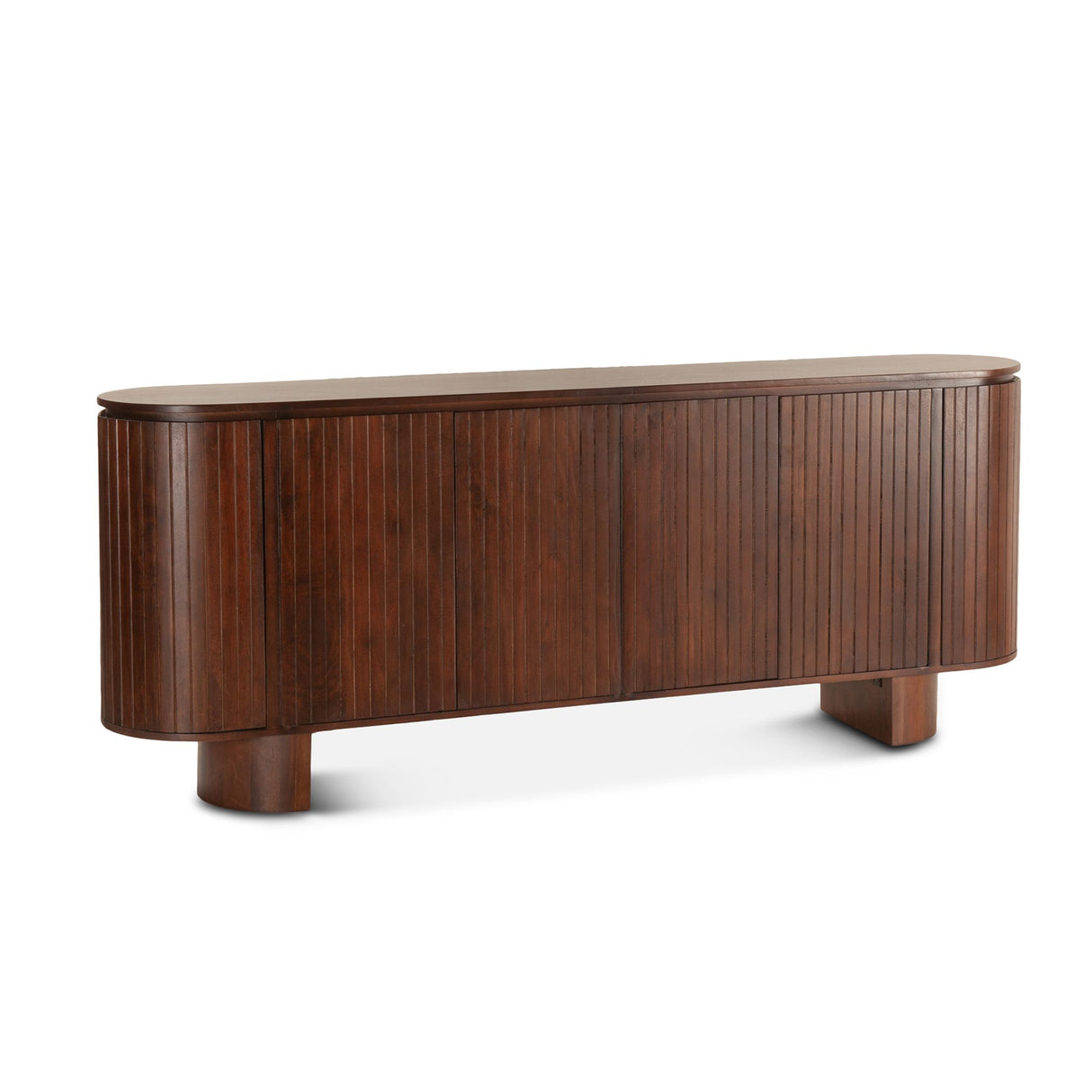 Athena Sideboard in Aged Mahogany from Home Trends & Design - Luna Furniture