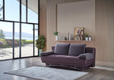 Fantasy Nevada Plum Plain Sleeper Sofa from Bellona - Luna Furniture
