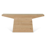 Anvil 68" Console Table in Natural Oak from Home Trends & Design - Luna Furniture