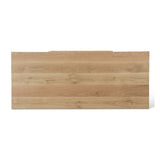 Anvil 58" Coffee Table in Natural Oak from Home Trends & Design - Luna Furniture