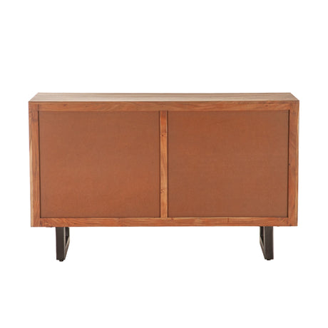 Aspen 58" Six Drawer Dresser in Smoked Acacia from Home Trends & Design - Luna Furniture