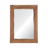 Aspen 43" Mirror Frame in Smoked Acacia from Home Trends & Design - Luna Furniture