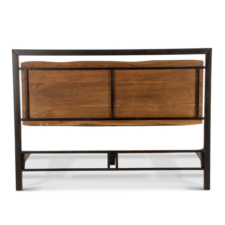 Aspen King Bed in Walnut from Home Trends & Design - Luna Furniture
