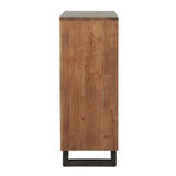 Aspen 34" Tall Chest in Smoked Acacia from Home Trends & Design - Luna Furniture