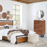 Aspen 34" Tall Chest in Smoked Acacia from Home Trends & Design - Luna Furniture