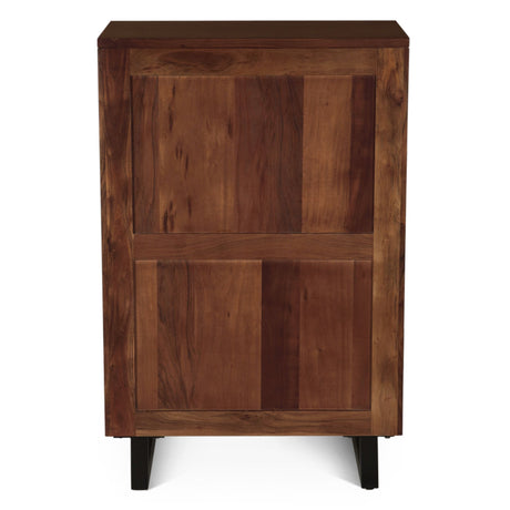 Aspen 34" Tall Chest in Walnut from Home Trends & Design - Luna Furniture