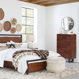 Aspen 34" Tall Chest in Walnut from Home Trends & Design - Luna Furniture
