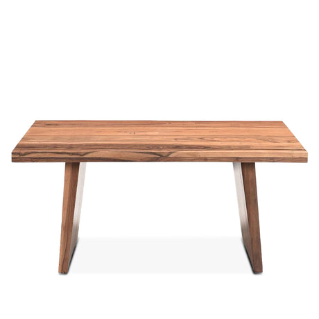 Barcelona 48" Coffee Table in Natural Reclaimed Wood from Home Trends & Design - Luna Furniture