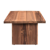 Barcelona 48" Coffee Table in Natural Reclaimed Wood from Home Trends & Design - Luna Furniture