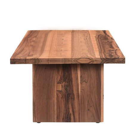 Barcelona 48" Coffee Table in Natural Reclaimed Wood from Home Trends & Design - Luna Furniture