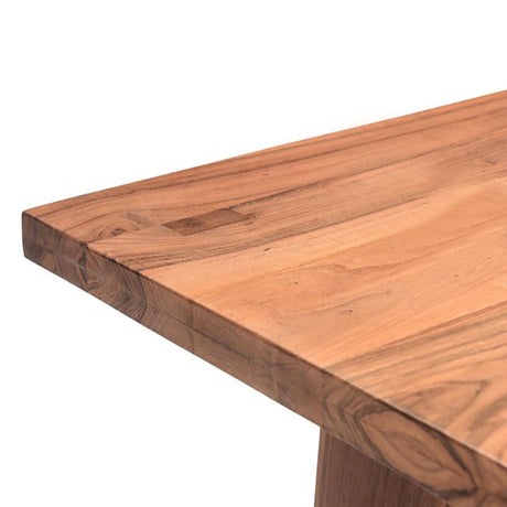 Barcelona 80" Dining Table in Natural Reclaimed Wood from Home Trends & Design - Luna Furniture