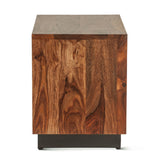 Brisbane 26" Nightstand in Natural Sheesham from Home Trends & Design - Luna Furniture