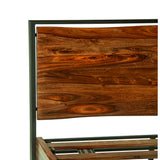 Brisbane Queen Bed in Natural Sheesham from Home Trends & Design - Luna Furniture