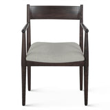 Bijou 22" Upholstered Dining Chair in Dark Sienna from Home Trends & Design - Luna Furniture