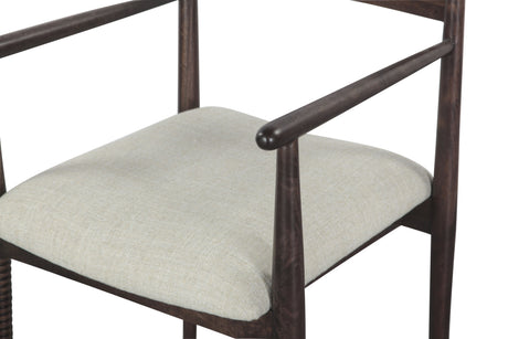 Bijou 22" Upholstered Dining Chair in Dark Sienna from Home Trends & Design - Luna Furniture