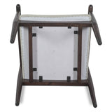 Bijou 22" Upholstered Dining Chair in Dark Sienna from Home Trends & Design - Luna Furniture